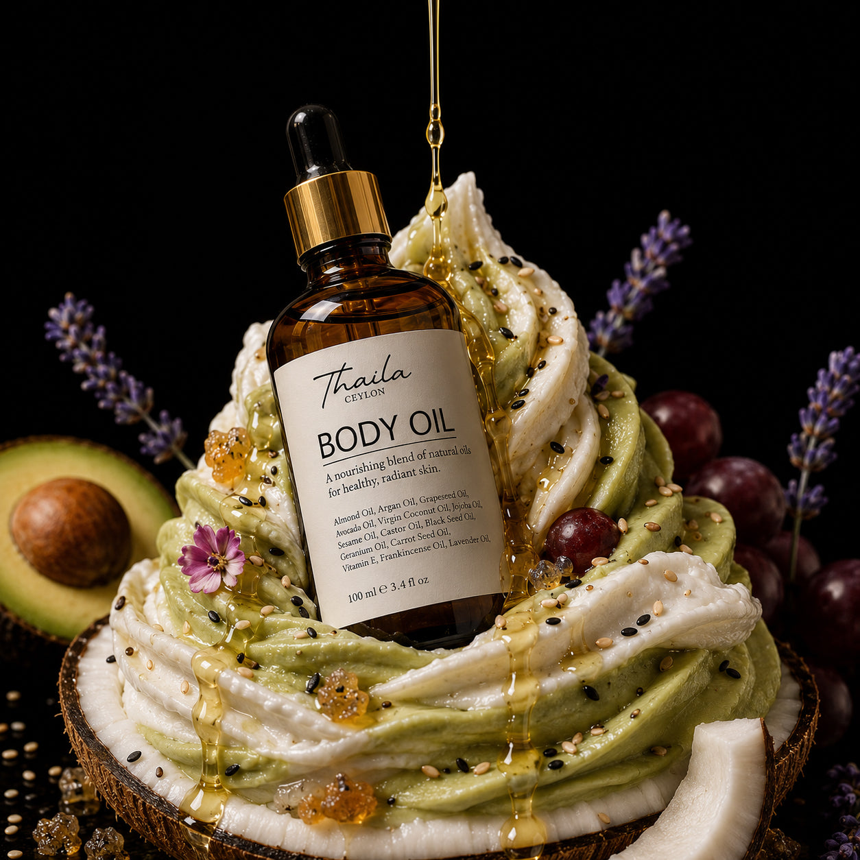 Thaila Ceylon Nourishing Body Oil - 100ml